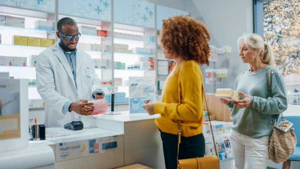file d'attente pharmacie